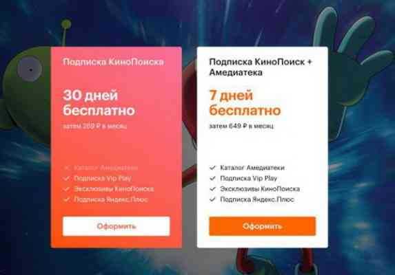 Пробный период использования продлевается автоматически после оплаты картой
